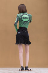 High-Stretched Printed T-Shirts