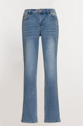 Customized Mid Blue Mom Jeans