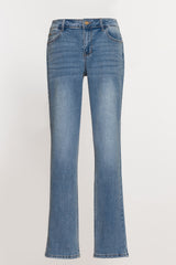 Customized Mid Blue Mom Jeans