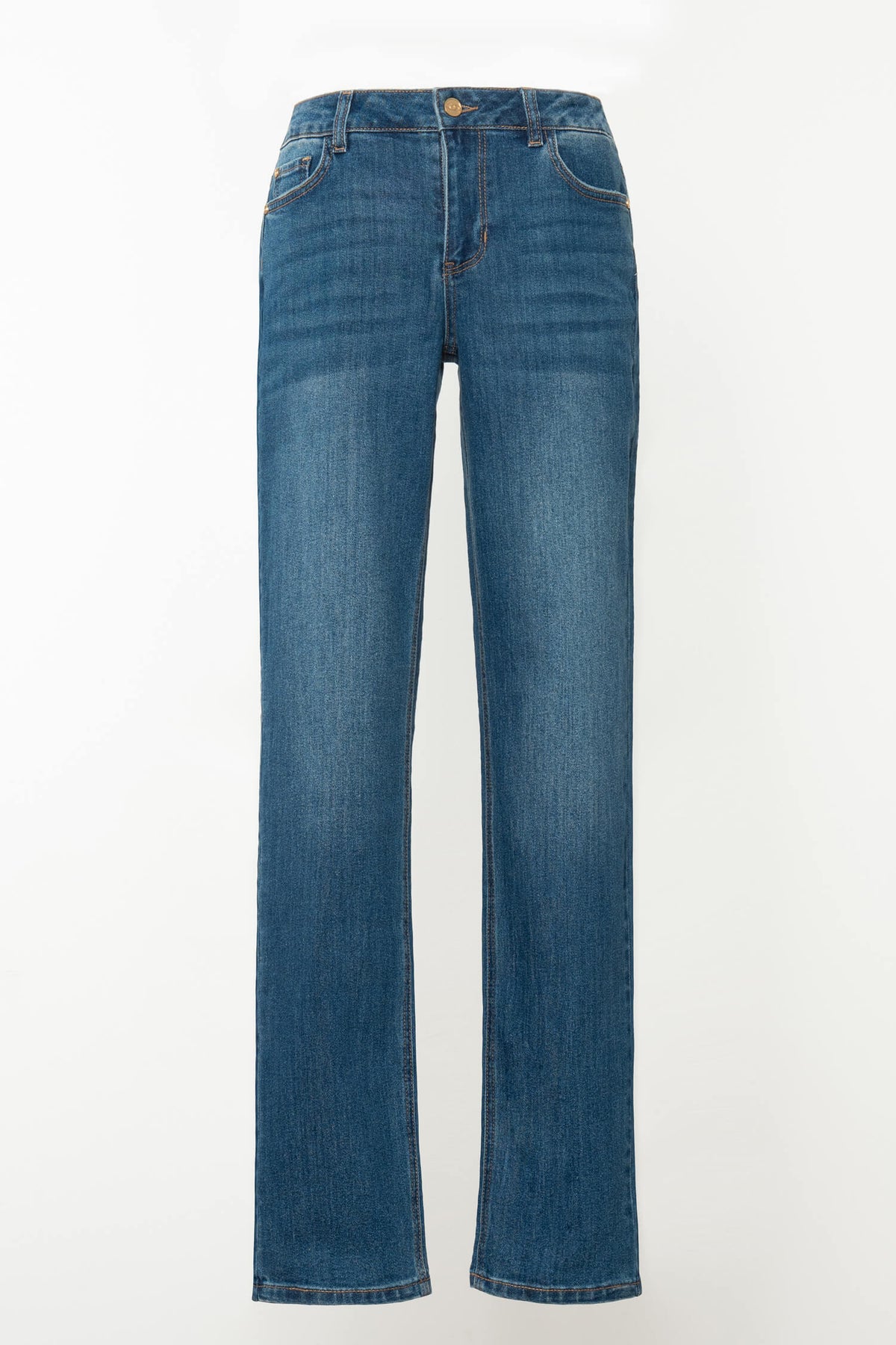 Customized Dark Blue Mom Jeans