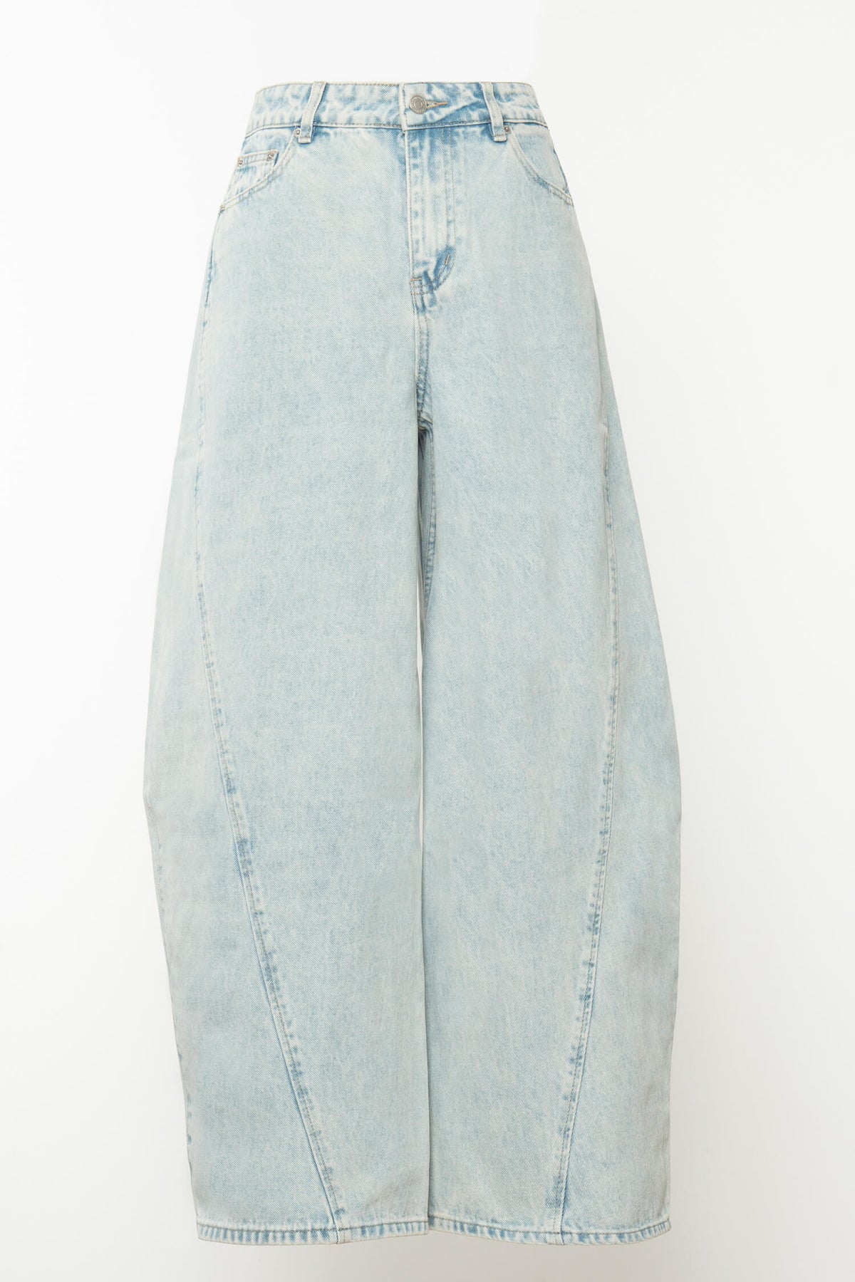 Customized Barrel Jeans