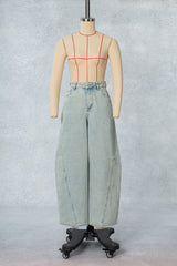 Customized Barrel Jeans